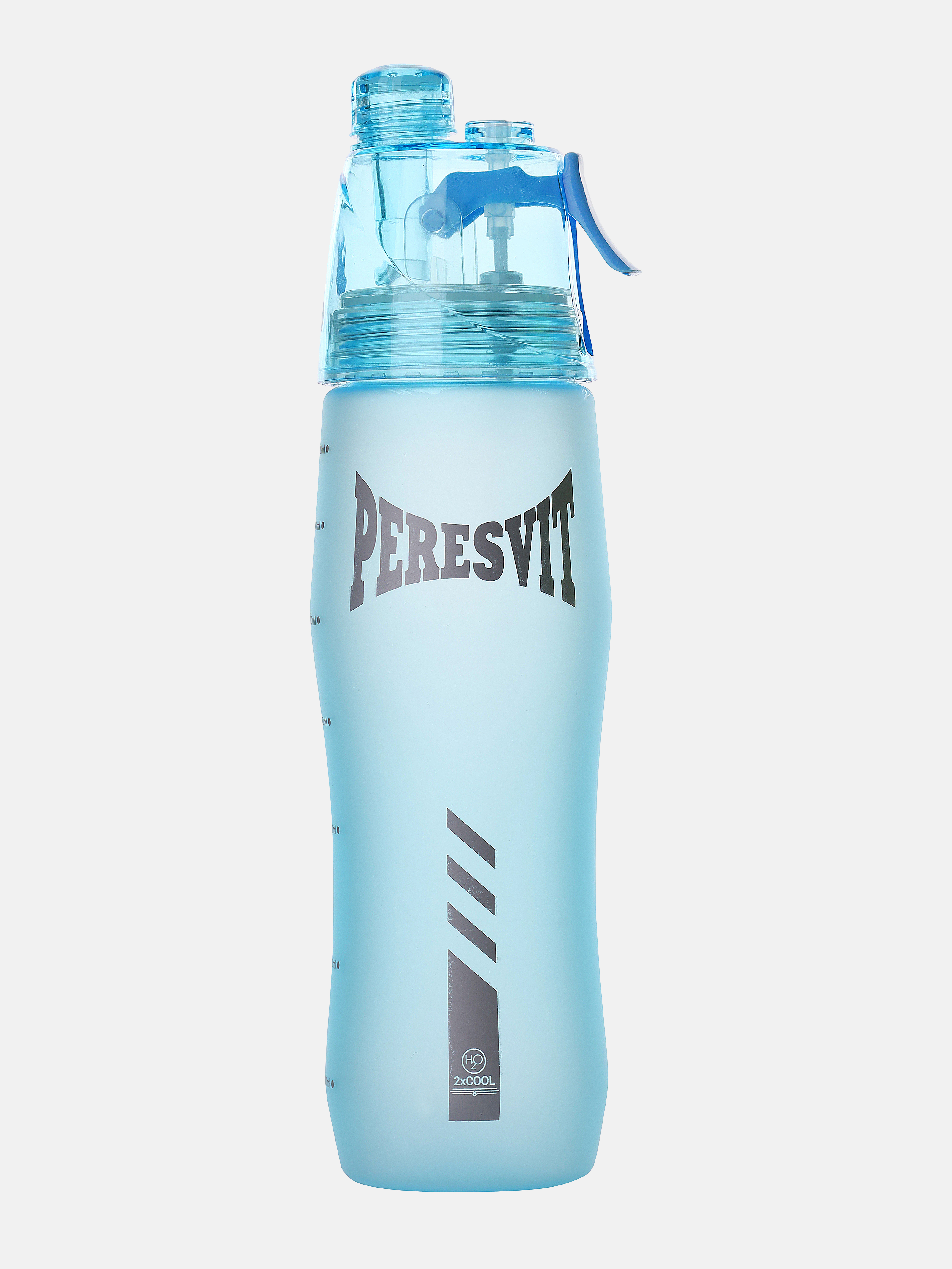 2xCool Spray Sport Bottle Frosty Blue